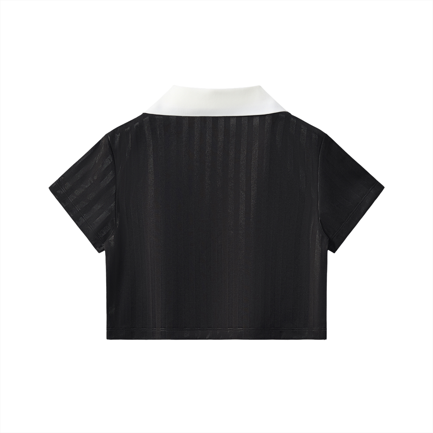 Cropped Collar Jersey