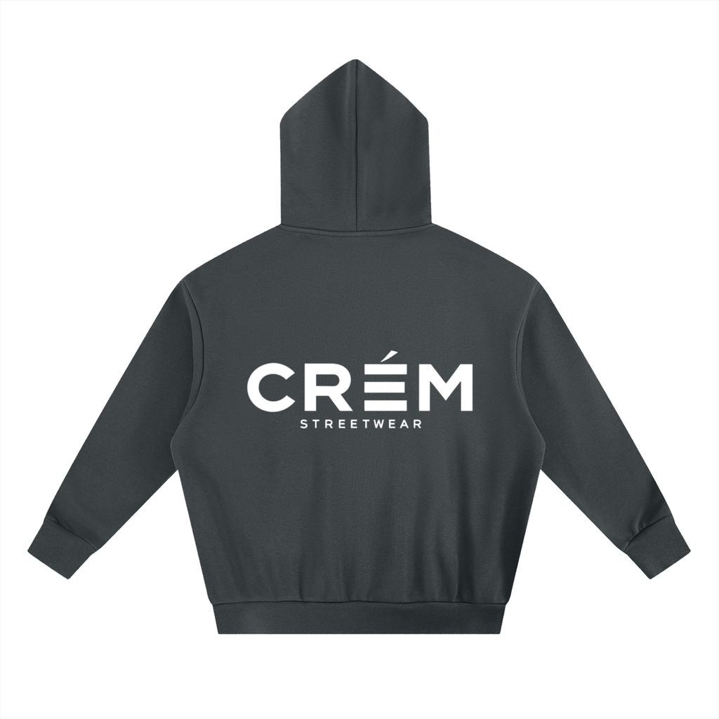 Gray Blue Heavyweight Hoodie